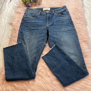 SLVRLAKE Lou Lou Raw Hem Jeans sz 27